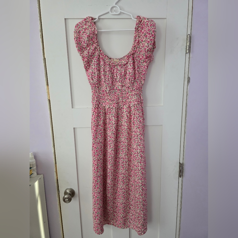 Floral Pink Dress
